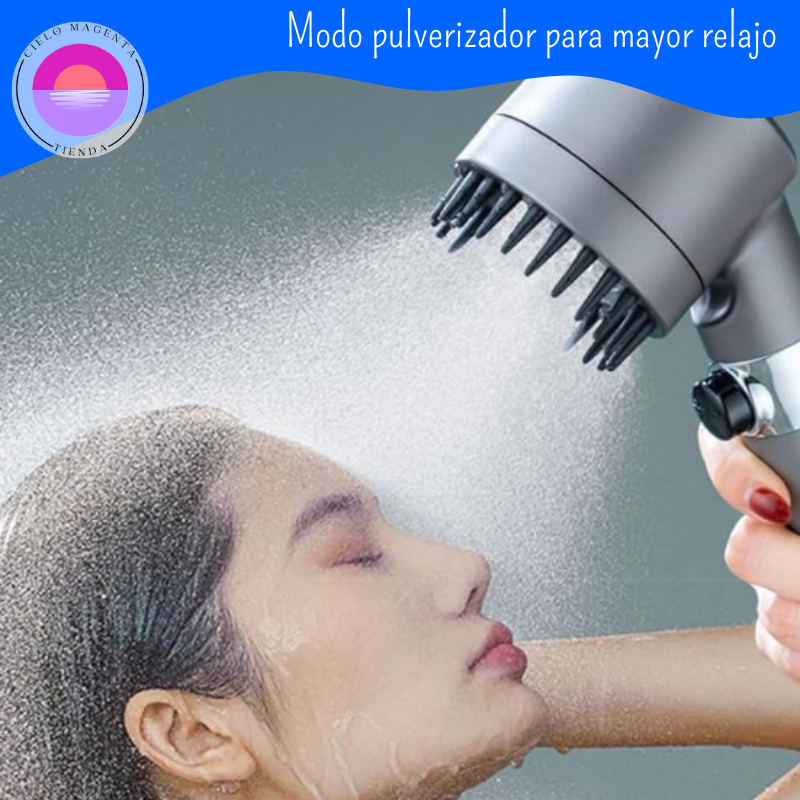 🫧 ¡¡ Fabulosa Ducha Masajeadora 2.0!! AHORRA AGUA 🚿