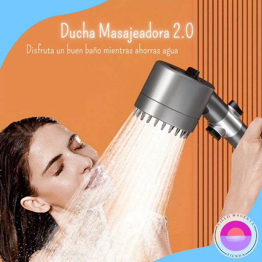 🫧 ¡¡ Fabulosa Ducha Masajeadora 2.0!! AHORRA AGUA 🚿